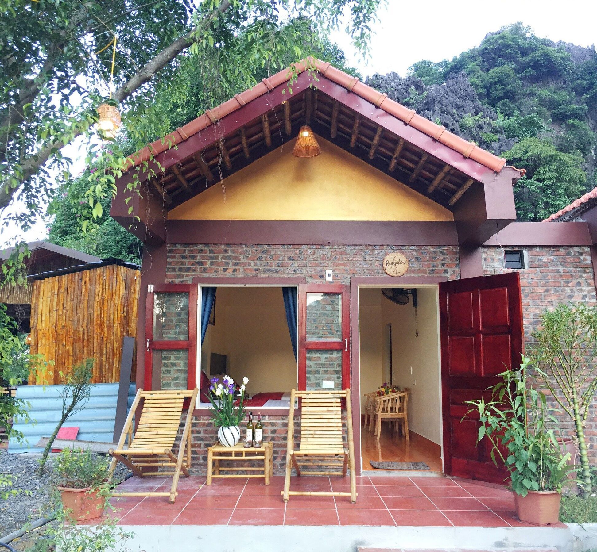 Tam Coc Central Bungalow Ninh Binh Eksteriør bilde